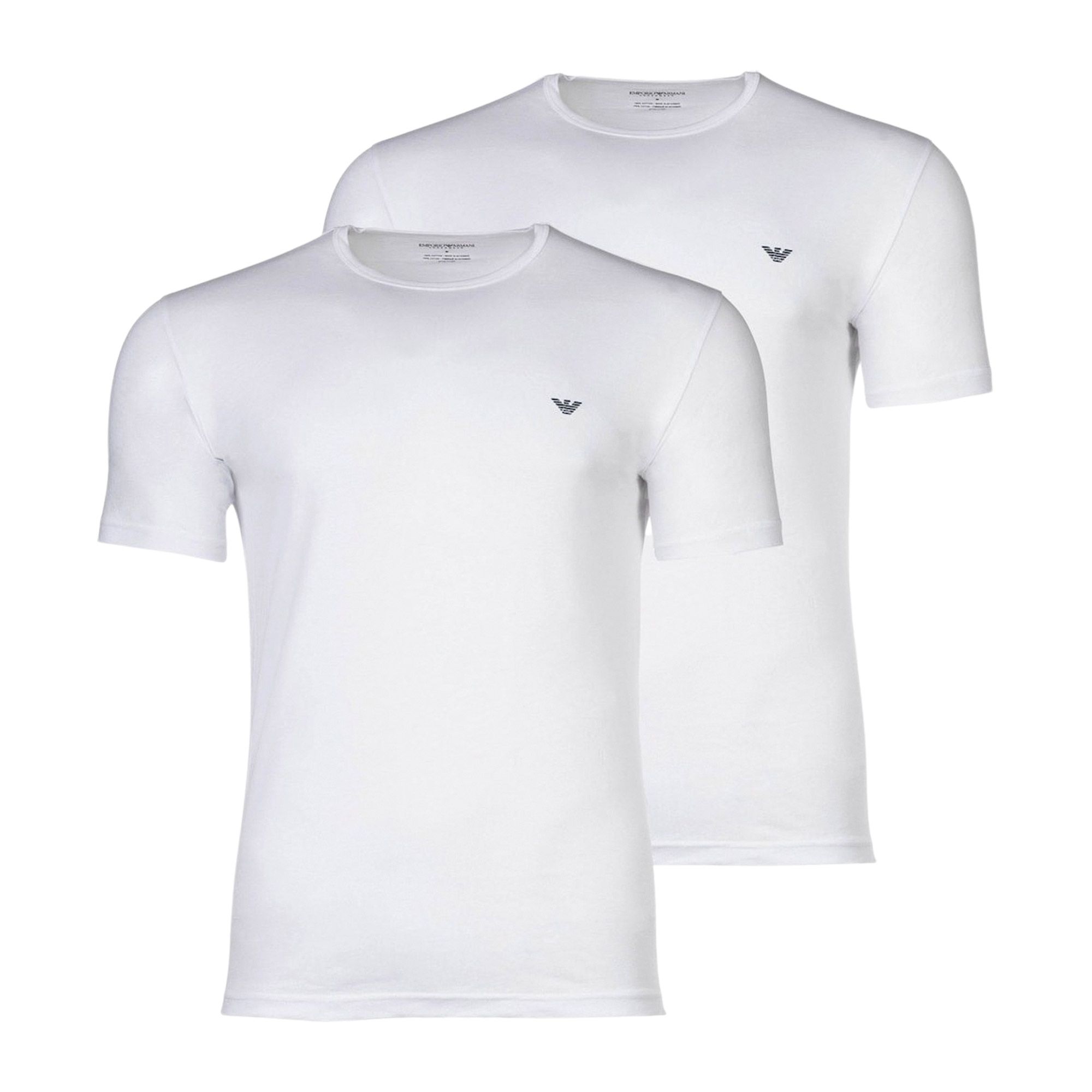 Emporio Armani V-Neck Shirt Men (2-pack) | Plutosport